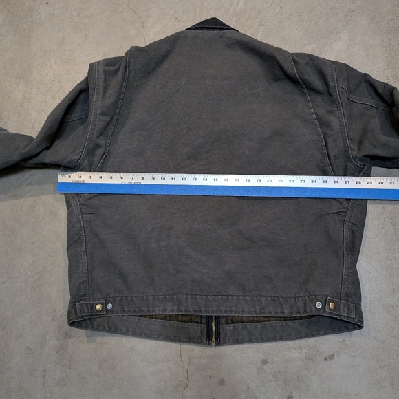 Carhartt Detroit J97 GVL Canvas Jacket Mens 2XLT Blanket Lined - Picture 8 of 9